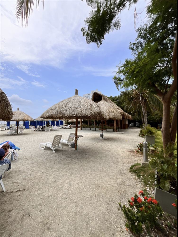 Kioscos en la playa
